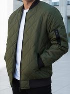 Zöld steppelt dzseki