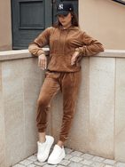 Velúr barna  női tréningruha Relax Fit
