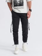 Fekete férfi cargo nadrág V4 PACG-0197