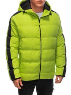 Steppelt téli dzseki  limezöld  V9 EM-JAHP-0101