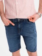 Klasszikus sötétkék farmer rövidnadrág V3 SRDS-0171