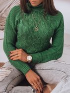Zöld női pulóver eredeti kivitelben Auri