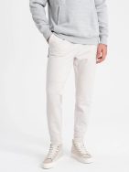 Fehér egyedi férfi melegítőnadrág V4 PASK-0142