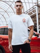 Egyedi fehér póló felirattal