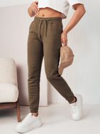 Egyszerű  barna női szabadidő nadrág Velara