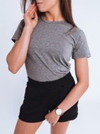 Egyszerű sötétszürke női póló Mayla
