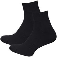 Közepes fekete férfi sportzokni