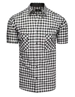 Fekete-fehér kockás mintás ing