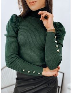 Eredeti zöld női pulóver Natasha