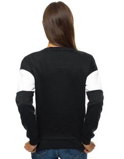 Eredeti fekete női pulóver JS/B26004