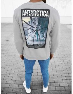 Stílusos szürke pulóver Antarctica MACH/M3278Z