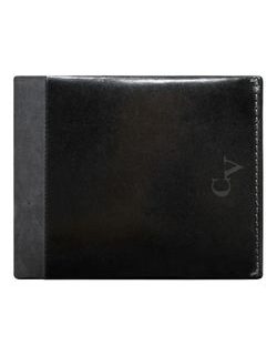 Divatos fekete pénztárca CAVALDI