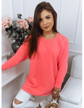 Stílusos rózsaszín női pulóver Cintia