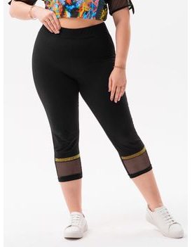 Fekete női szett - blúz és leggings ZLR017