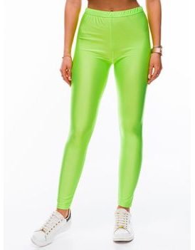 Zöld női leggings divatos kivitelben PLR122