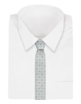 Mintás szürke nyakkendő  Angelo di Monti