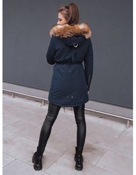 Divatos gránit színű női kabát Ana