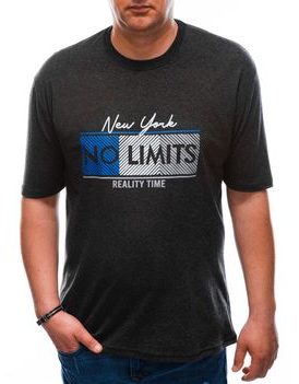 Sötét szürke Plus Size póló  No Limits S1612