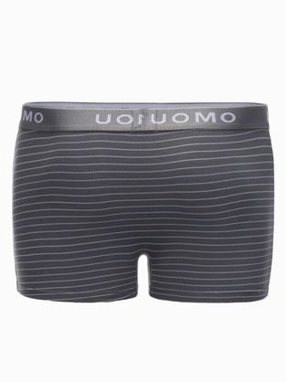 Fekete boxeralsó hosszú szárú Bamboo Pure Line