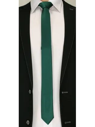 Elegáns fekete nyakkendő Angelo di Monti