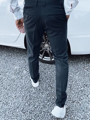 Elegáns grafit szürke chinó nadrág klasszikus szabás V2 PACP-0191