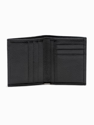 Elegáns fekete pénztárca A607