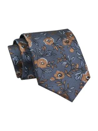 Sötét kék mintás nyakkendő  Alties
