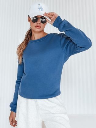 Egyszerű fekete női pulóver Fashion II