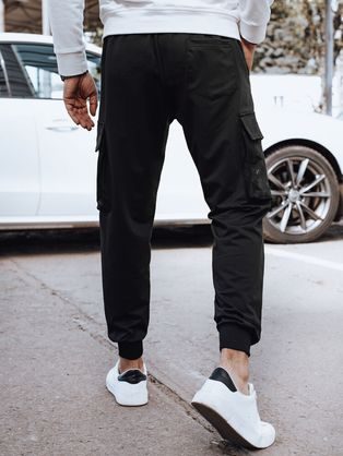 Trendi oliva zöld jogger nadrág P886