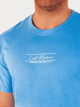 Egyedi halvány kék póló AthletMan S1887