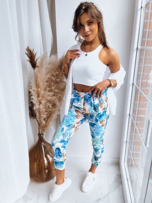 Női viaszos hatású barna leggings Edit