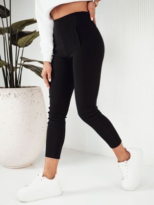 Női lila sima leggings PLR243