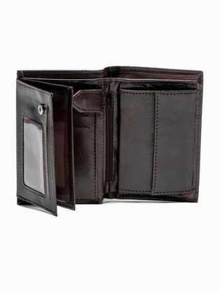 Elegáns barna pénztárca  A624