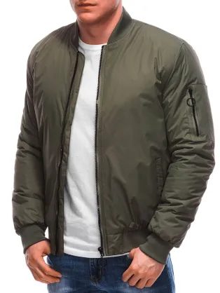 Eredeti oliva zöld bomber dzseki C532