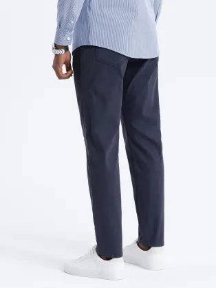 Trendi oliva zöld jogger nadrág P886