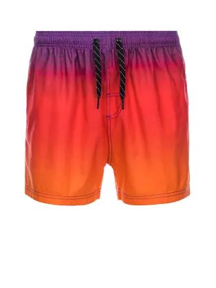 Narancssárga fürdőruha ombre V17 SRBS-0125 motívummal