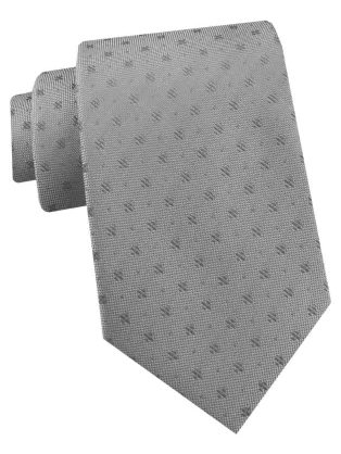 Szürke férfi nyakkendő mintával