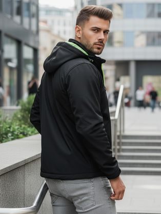 Érdekes szürke átmeneti dzseki