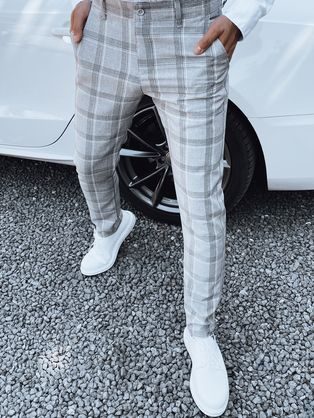 Halvány szürke mintás nadrág