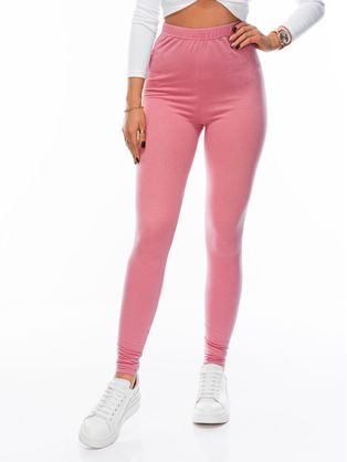 Női ecru színű sima leggings PLR243