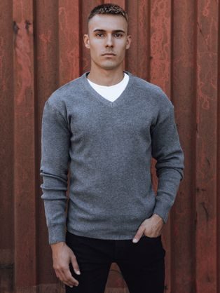 Alap pulóver grafit szürke színben