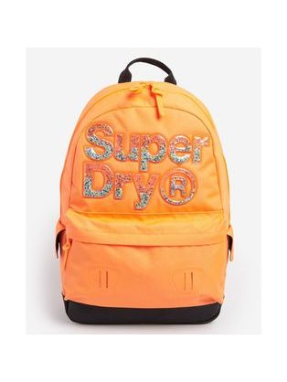Narancssárga stílusos sárga hátizsák Superdry Aqua Star Montana