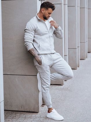 Szürke férfi tréningruha