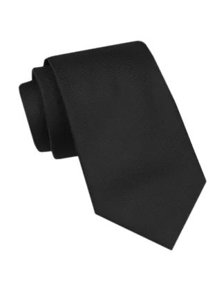 Divatos fekete nyakkendő