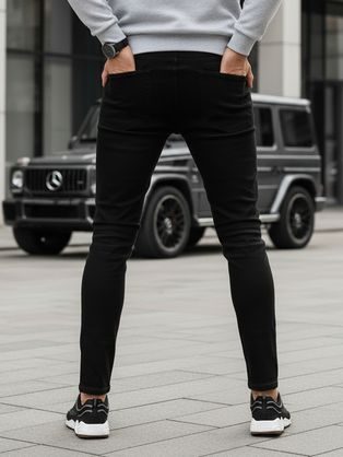 Modern fekete zebes farmer