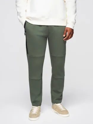 Olajzöld melegítőnadrág steppeléssel V4 OM-PASK-0281