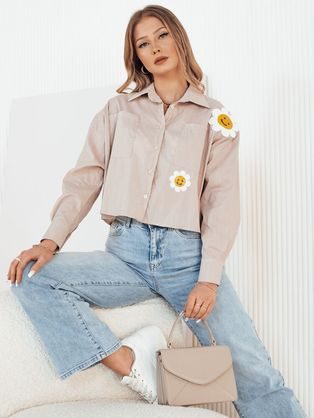 Eredeti női halvány barna ing Misun