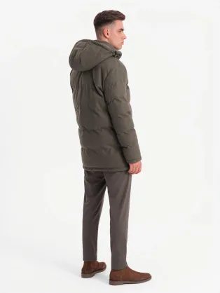 Téli sárga steppelt dzseki V7 EM-JAHP-0101