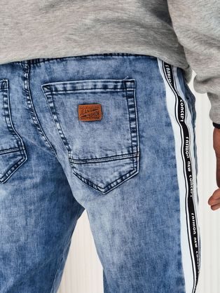 Divatos halvány kék jegger nadrág V1 PADJ-0150