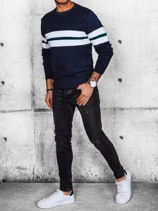 Trendi khaki színű pulóver